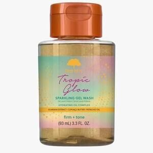 Tree Hut Tropic Glow Foaming Gel Wash, Hydrating Body Wash, Travel Size, 3.3oz